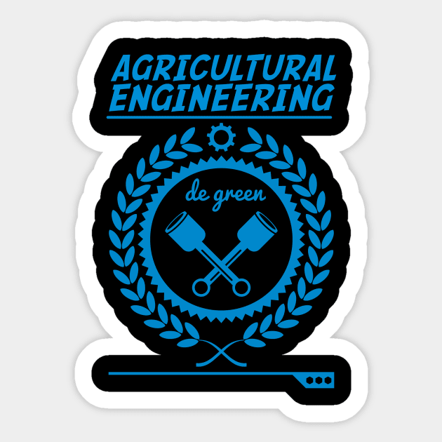 agricultural engineering Sticker by dynecreative